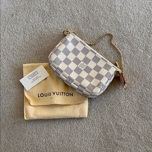 Louis Vuitton Damier Azur Small Purse